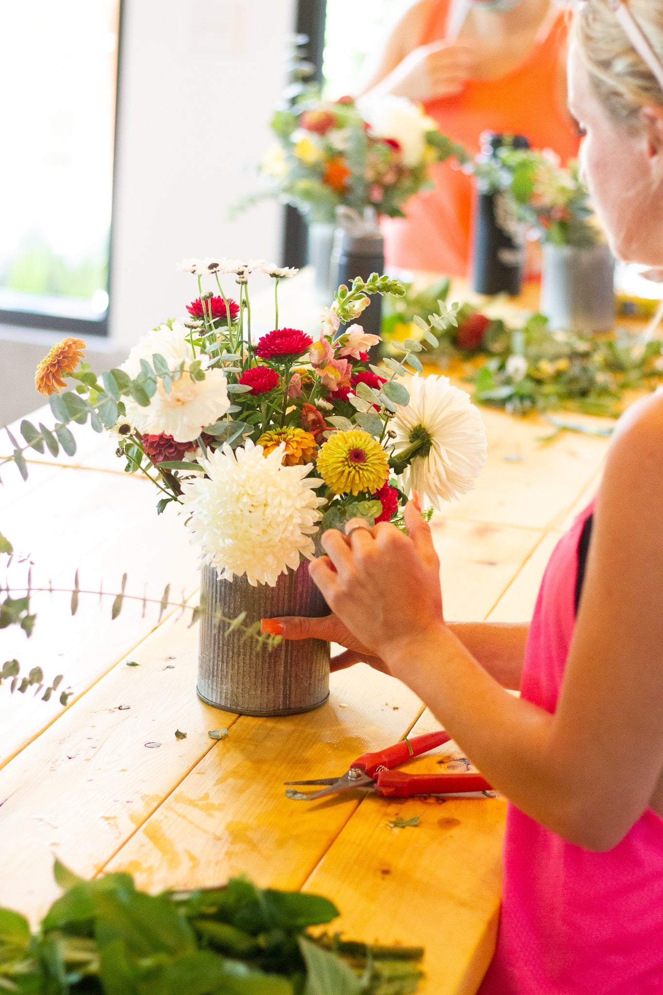 Wine + Flowers Workshop - Wednesday, June 7th
