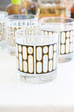Modern Home Bar Retro Rock Glass