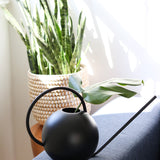 Malia Black Watering Can